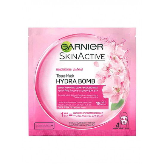 Garnier Mask, Hydra Pump Paper with Chamomile Extract