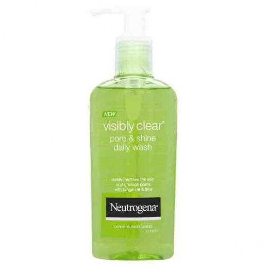 Daily face wash to tighten pores and shine control from Neutrogena